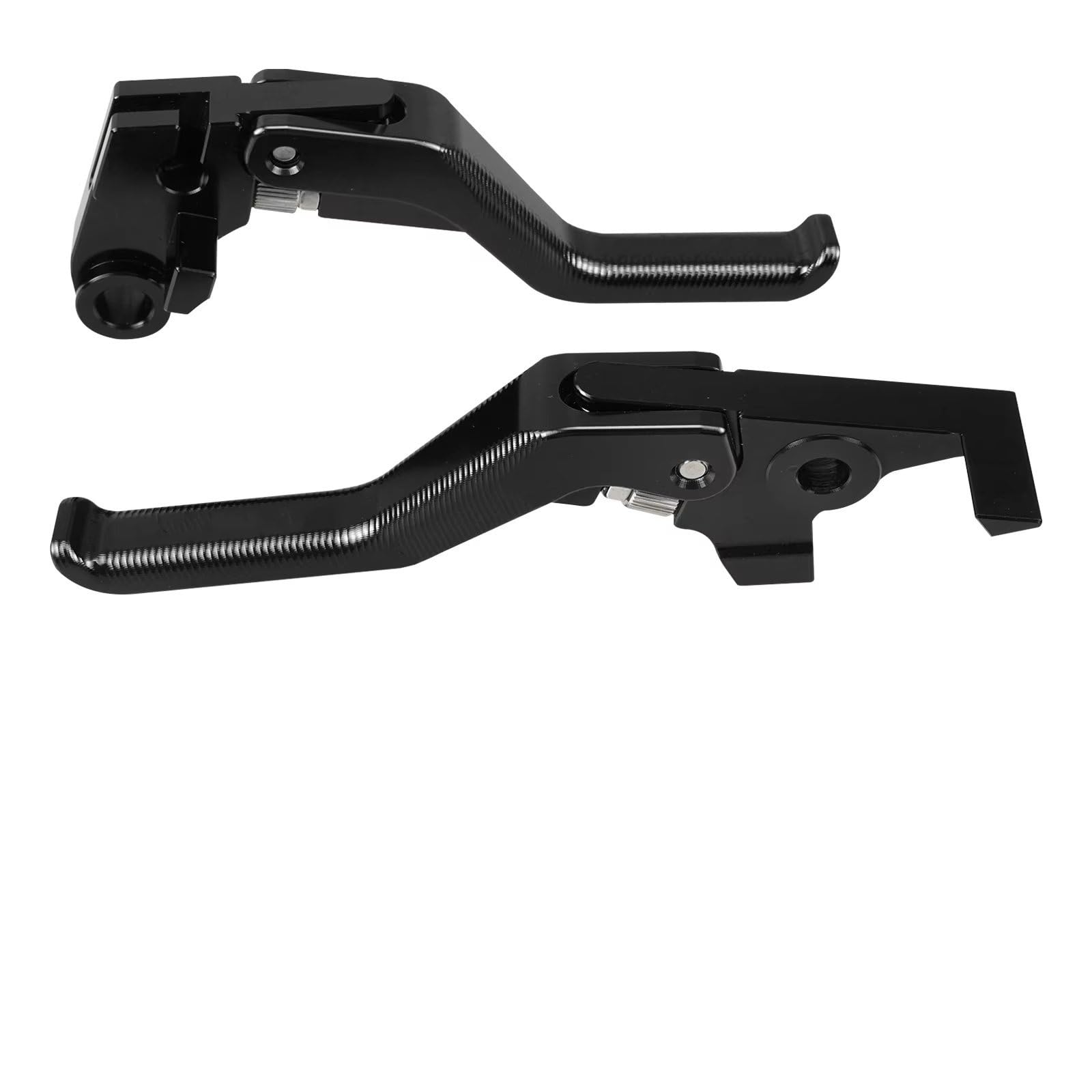 KOEHXJ Brake Clutch Levers Motorcycle Shorty Clutch Lever Brake for Tenere for 700/Rally for XTZ700 World Raid for MT07 for MT09 for MT-07 for MT-09 for XSR700(Black)