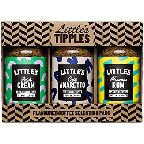 Little's Speciality Coffees Tipples Flavoured Instant Coffee Gift Set 50 g (Pack of 3) Cover