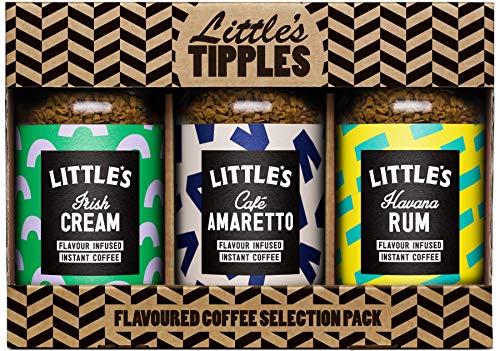 Little's Speciality Coffees Tipples Flavoured Instant Coffee Gift Set 50 g (Pack of 3)