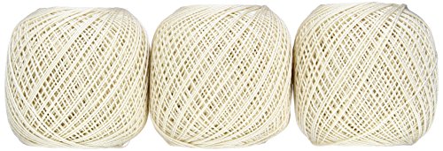 オリムパス製絲 金票 レース糸 #40 Col.731 クリーム 系 10g 約89m 3玉セット