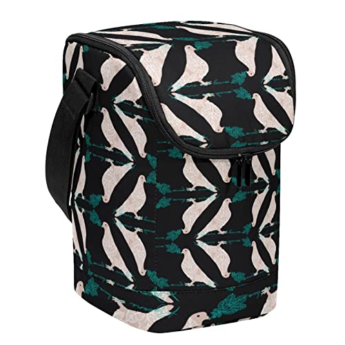 Bolsa de almuerzo isotérmica e impermeable con estampados de animales originales 2