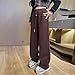 Sweatpants for Girls Boys Baggy Straight Pants Lightweight Fall Winter Oversized Loose Casual Fashion Teen Trousers