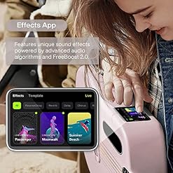 LAVA ME 3 Smartguitar, 36 Inch Guitare Acoustique en Fibre de Carbone, (Rose,Piano Bag) - Les Beatles, Paul McCartney, John Lennon, RIngo Starr, George Harrison LAVA ME 3 Smartguitar, 36 Inch Guitare Acoustique en Fibre de Carbone, (Rose,Piano Bag) – Image 3