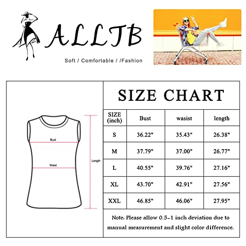 Beach Heartbeat Tank Tops For Women Summer Sleeveless Love Graphic Print T Shirt Boating Gifts Vacation Muscle Shirt Dark Blue #TOP5