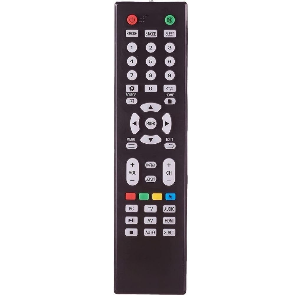 Remote Control Compatible for Oscar, Nikai & Akai TV-Please Match The Image with Your Old Remote Button to Button-picture-22
