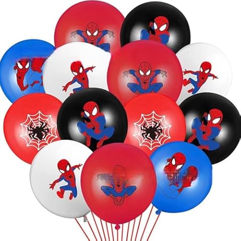 18PCS Spiderman Superhero Party Tableware Set Cover