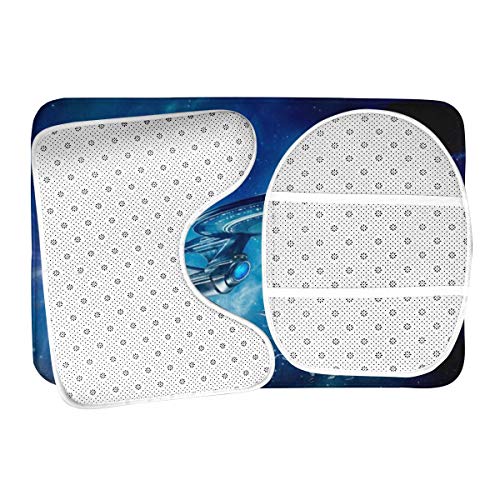 SJPillowcover Star Trek Badezimmerteppich-Set, weich, rutschfest, saugfähig, 3-teilig – Bild 7