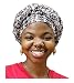 Earth-tone African Print Ankara Modu Hat Pre-tied Head Wrap