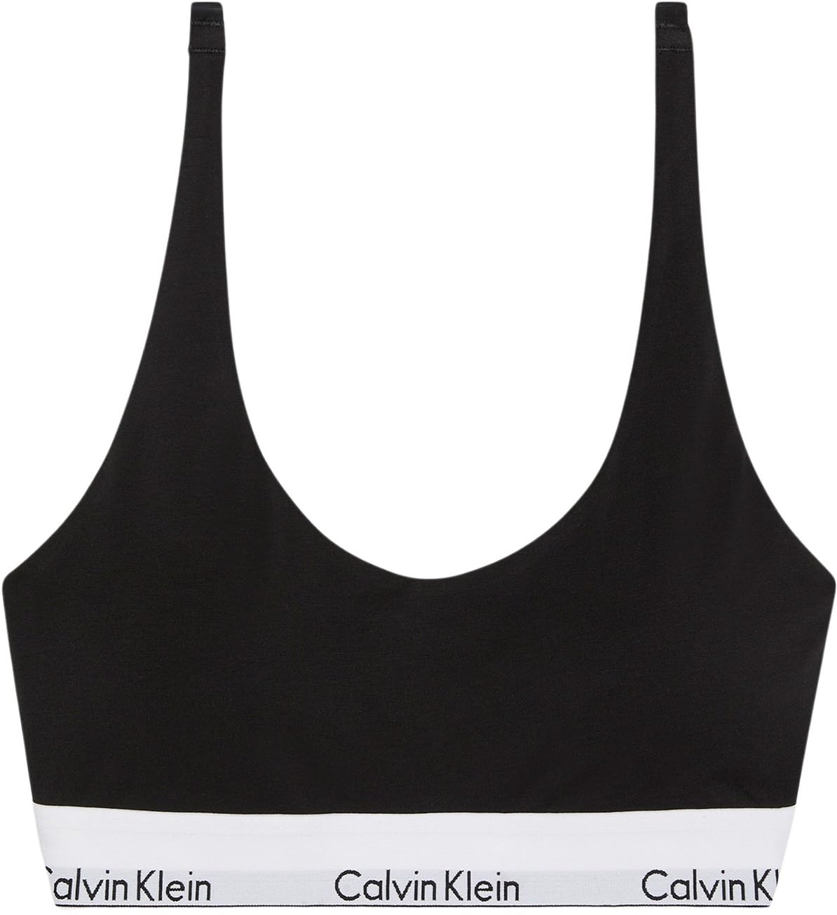 Calvin Klein Donna Bralette Lightly Lined con Fascia con Logo
