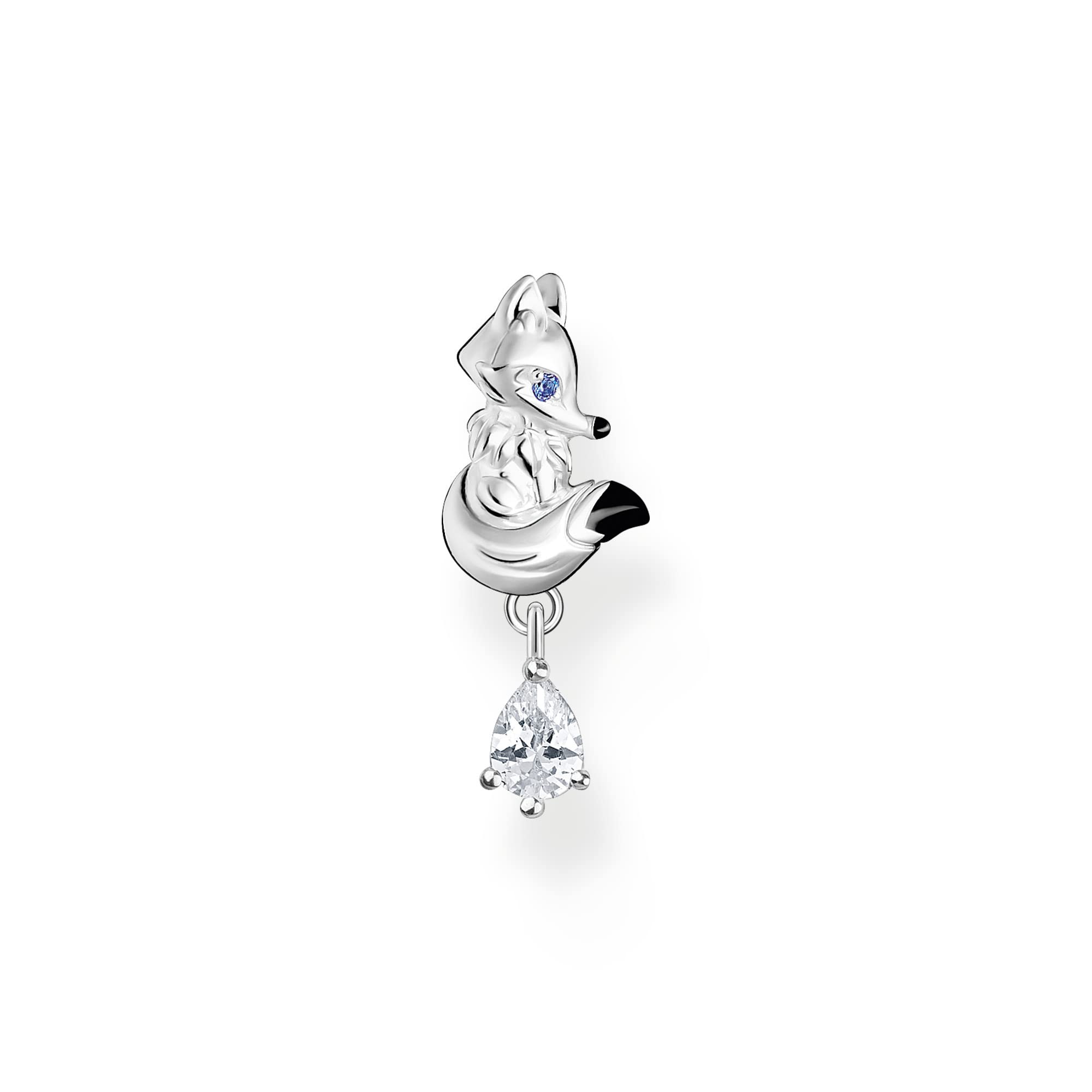 Thomas Sabo Fox Single Stud Earring with White Stone