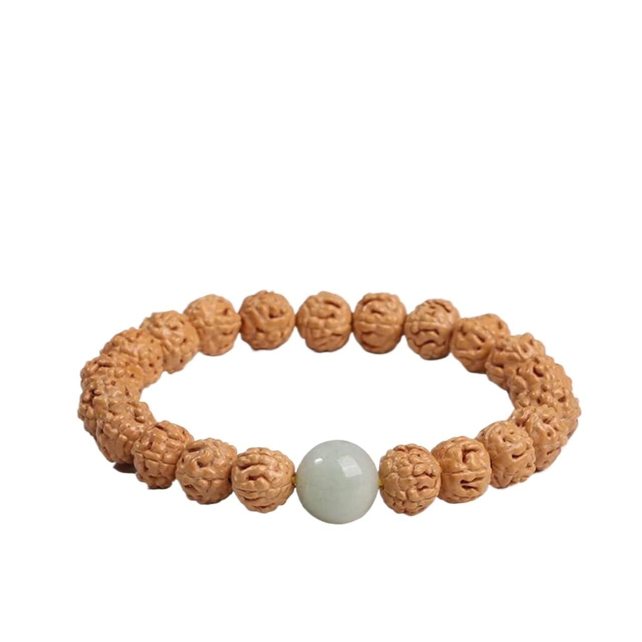Indonesia Rud raksha Bodhi Bracciale con Perline Buddha a