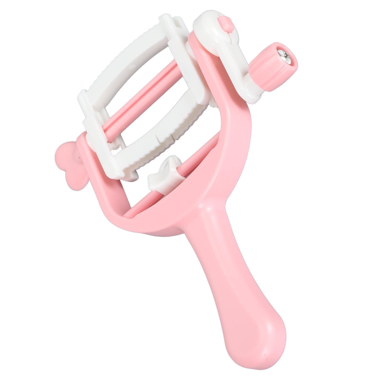 Tassel Pom Pom Maker, Small Handheld Tassel Maker Portable Time Saving DIY Wool Yarn Craft Pink, for Most Scenes