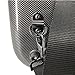 Conboxus Professional Double Case Violin(4/4) & Viola(16-17inch) Carbon Fiber,With Password Lock,2 Adjustable Straps,4 Bow Holder (black)