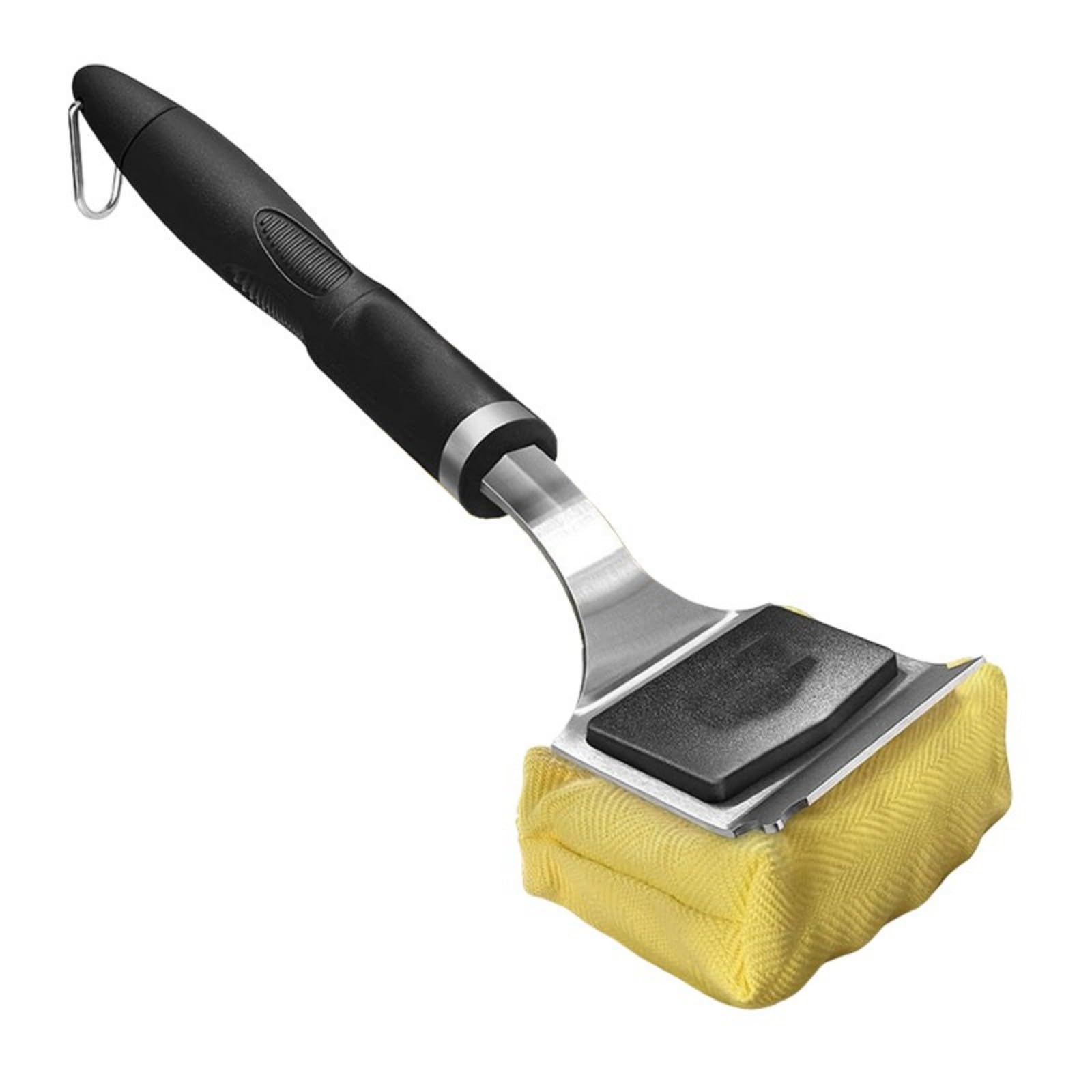 Permanent 304 Rustless Barbecue Brush Against Oxidation Denial Shed Bristles Ergonomic Shih Tzus Permanent Outdoor Use Grill Brush Bristle for Outdoor Grill