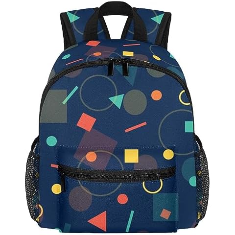 Sac à dos géométrique bleu - Generic Cover