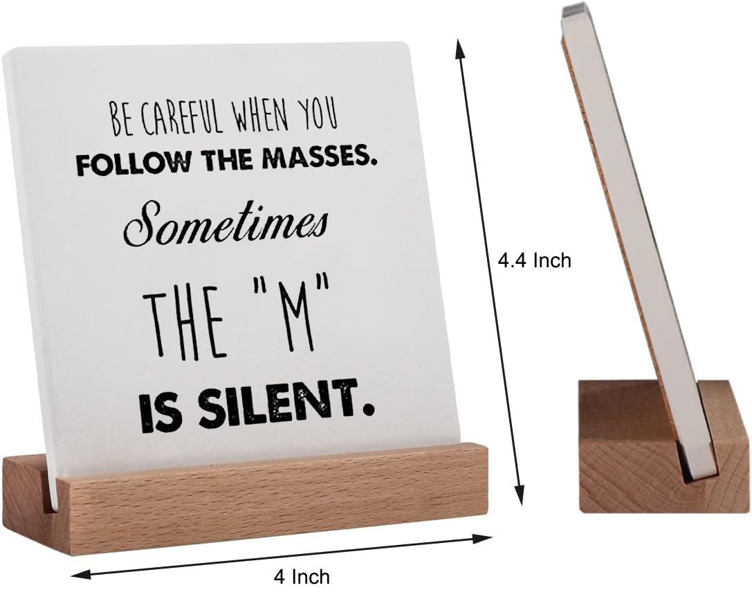 Bless This Hizzle For Shizzle Wooden Sign Desk Decor Inspirational