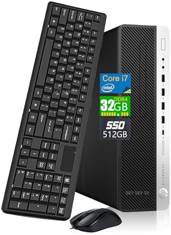 Amazon.com: HP EliteDesk 800 G4 SFF Desktop PC, Core i7-8700 4.20 