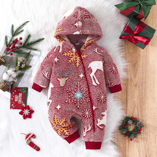 Combinaison de neige bébé avec veste à capuche zippée - 3