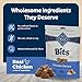 Blue Buffalo Bits Soft Dog Treats for Training, Made with Natural Ingredients & Enhanced with DHA, Chicken Recipe, 19-oz Bag
