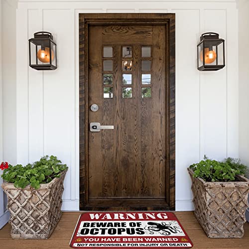 Tapis de bienvenue extérieur 65x90cm style automne pour entrée - 6