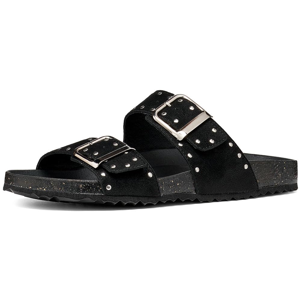 Geox D Brionia R I, Sandalia Plana Mujer