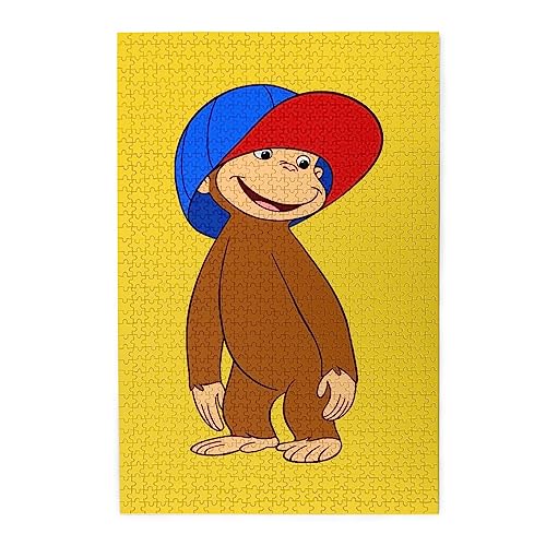 おさるのジョージ ジグソーパズル 1000ピース ギフト プレゼント 誕生日 お祝い (50x75cm)