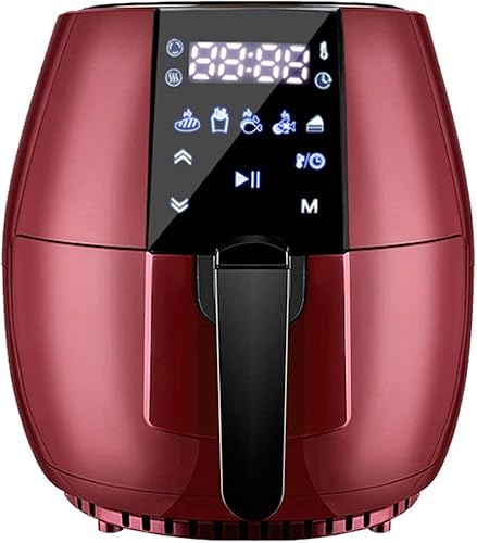 Miniatura 8 de ZYCSKTL Freidora de aire eléctrica, freidora eléctrica inteligente de aire, freidora eléctrica automática sin humo para el hogar, freidora
