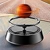 Asudaro Car Air Freshener Diffuser Solar Incense Diffuser Auto Rotating Aromatherapy Floating Planet for Car Home Office Interior Decoration #3