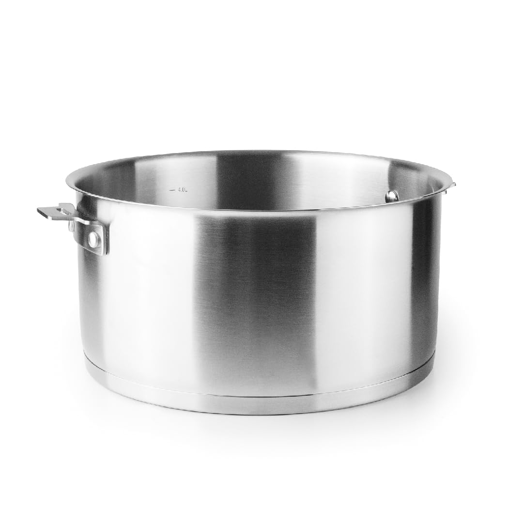 Lacor 56624 - Cuerpo para Cacerola Combi, Acero Inoxidable 18/10, Aluminio | En acero inox 18/10, para un uso práctico y profesional en cocina; apto para inducción y horno, apto para lavavajillas