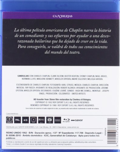 Charlie Chaplin: Obras Maestras (Blu-Ray) (Import)...