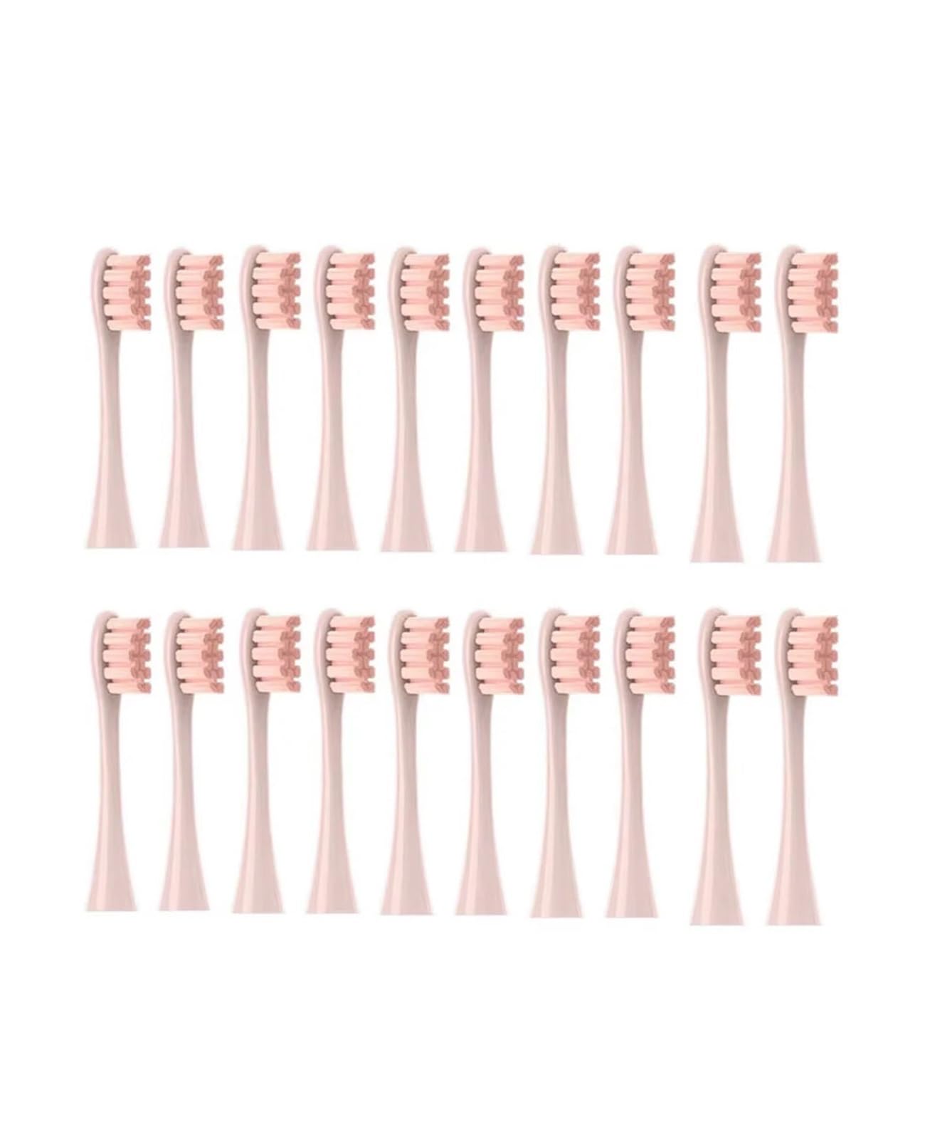 Testine 10/20X, compatibile con Oclean, X X PRO Z1 | F1, One, Air 2, SE, setole morbide, pulizia orale, cura gengive(20pcs pink)