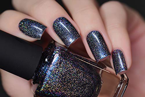 Image of ILNP Night Drive - Blue to Purple Color Kissed Ultra Holographic Nail Polish