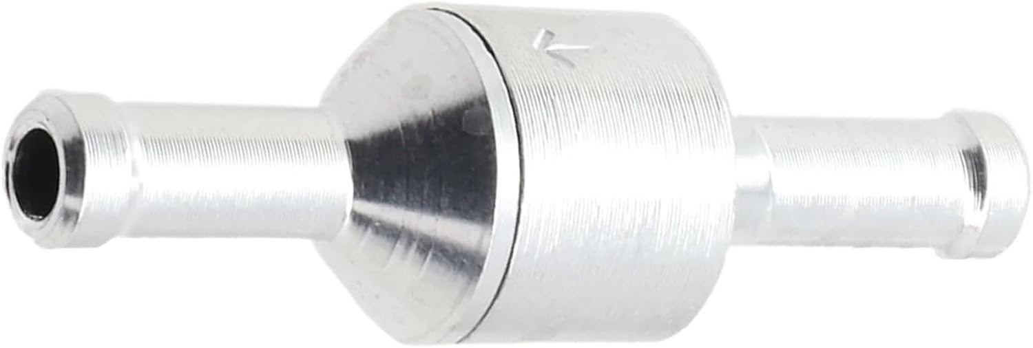 1pcs Non-return Valve 6-12mm 1-way Non-return Check Valve Auminium(12mm)
