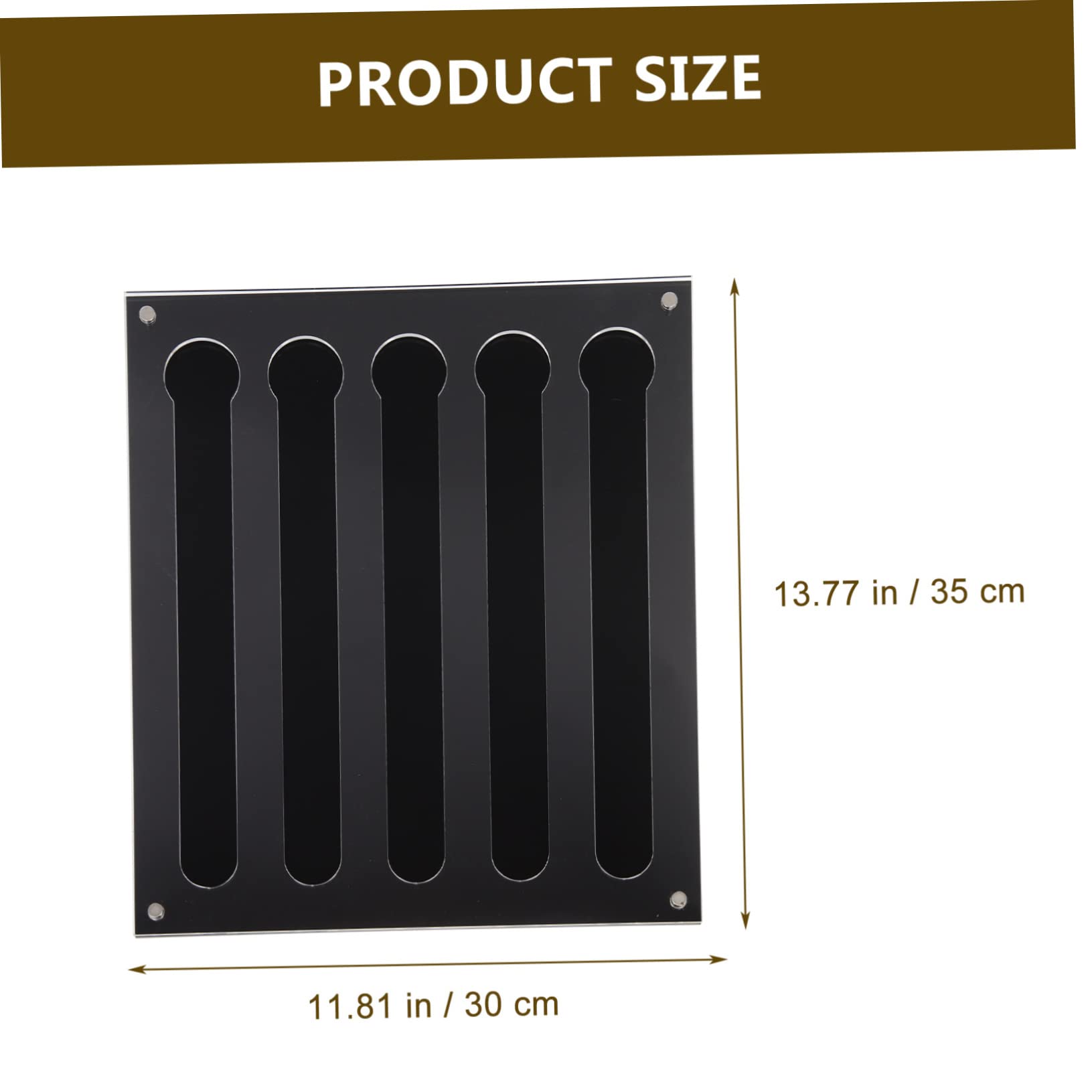 BESTOYARD Soporte para Cápsulas de Café Acrílico Organizador Pared Estacionario Hogar Oficina