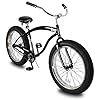 MICARGI Tracer 26-inch Slugo Stretch Cruiser Bike Frame Chopper Bike Steel Frame, with Chain Guard for Single Speed Coaster Brake (bk) #2