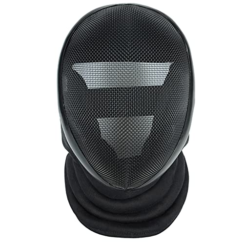 ThreeWOT Fencing Mask, Fencing Coaches Mask,350N CE Certification Fencing Protective Gear(Contain Storage Bag) (Large, Detachable)