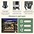 Polar Aurora 10'x12' Outdoor Gazebo Hardtop Grill Gazebo Aluminum Galvanized Steel Double Roof Outdoor Pergola Include Curtain and Netting for Backyard, Patio, Lawn