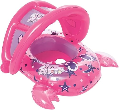 BESTWAY Infantil Carangueijo, Bote Bebê Feminino, Rosa (Pink), Tamanho Único