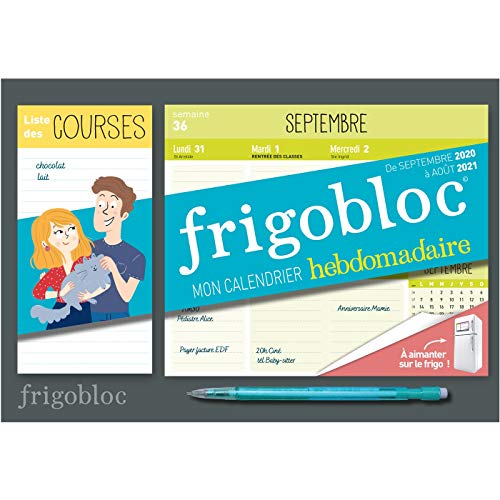 Mini Frigobloc hebdomadaire 2021 - Calendrier d'orga. familiale / semaine (sept. 2020- août. 2021) Mini Frigobloc hebdomadaire 2021 - Calendrier d'orga. familiale / semaine (sept. 2020- août. 2021)
