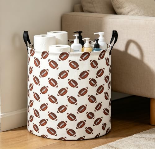 Image of 19.7 inch Laundry Basket,Dirty Clothes Laundry Hamper,Waterproof Storage Bin (Rugby)
