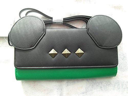 Amazon ディズニーリゾート ショルダーバッグ ミッキーポシェット 緑 アニメ 萌えグッズ 通販