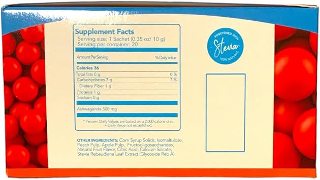 Shelo NABEL ASHWAGANDHA Powder Box with 20 sachets 10g Each