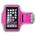 Gear Beast Sport Gym Running Armband with Key Holder and Reflective Safety Band for iPhone 6s, 6, Galaxy S7, S6, S6 Edge, S5, Motorola Moto G, Moto E, Moto X, Droid Maxx, Droid Turbo, Other