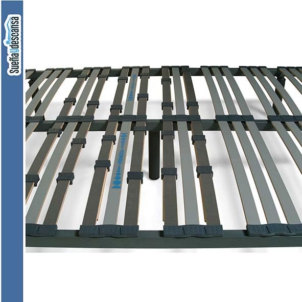 Somier Reforzado Multi Láminas con reguladores de firmeza (150x190cm)