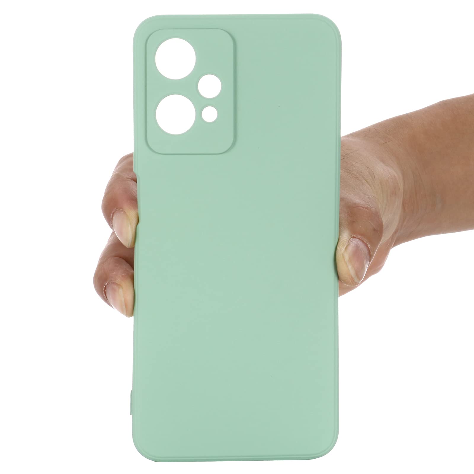 Topme Cover per OnePlus Nord CE 5G (6.43 Inches) Custodia Case, Protezione Della Pelle Della Custodia in Silicone Tpu - Rosso Cina