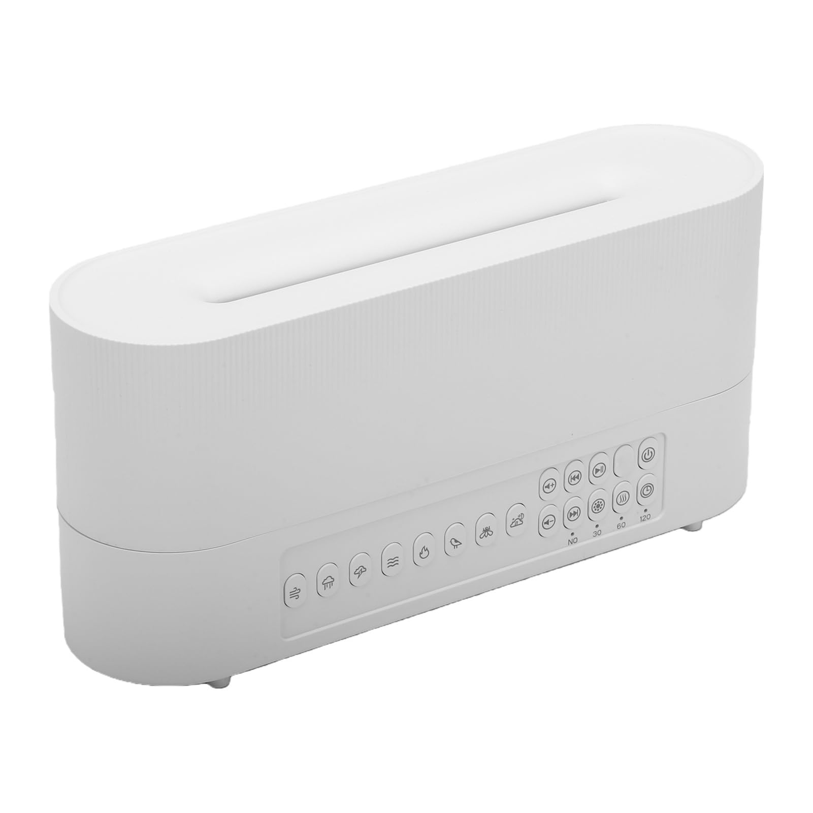 Luocute Macchina per Rumore Bianco da 260 Ml, Diffusore per Aromaterapia a | Umidificatore a nebbia fredda con altoparlante BT, timer di spegnimento automatico, per dormire in ufficio in camera da letto