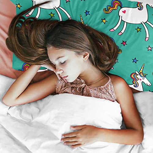 Housse de couette licorne et cheval pour une chambre d'enfant magique sous les étoiles - 4
