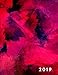 Produktbild 2019: Artistic Abstract Red Week To View Planner For Daily Scheduling, Monthly Agenda and Goal Planning For The Year