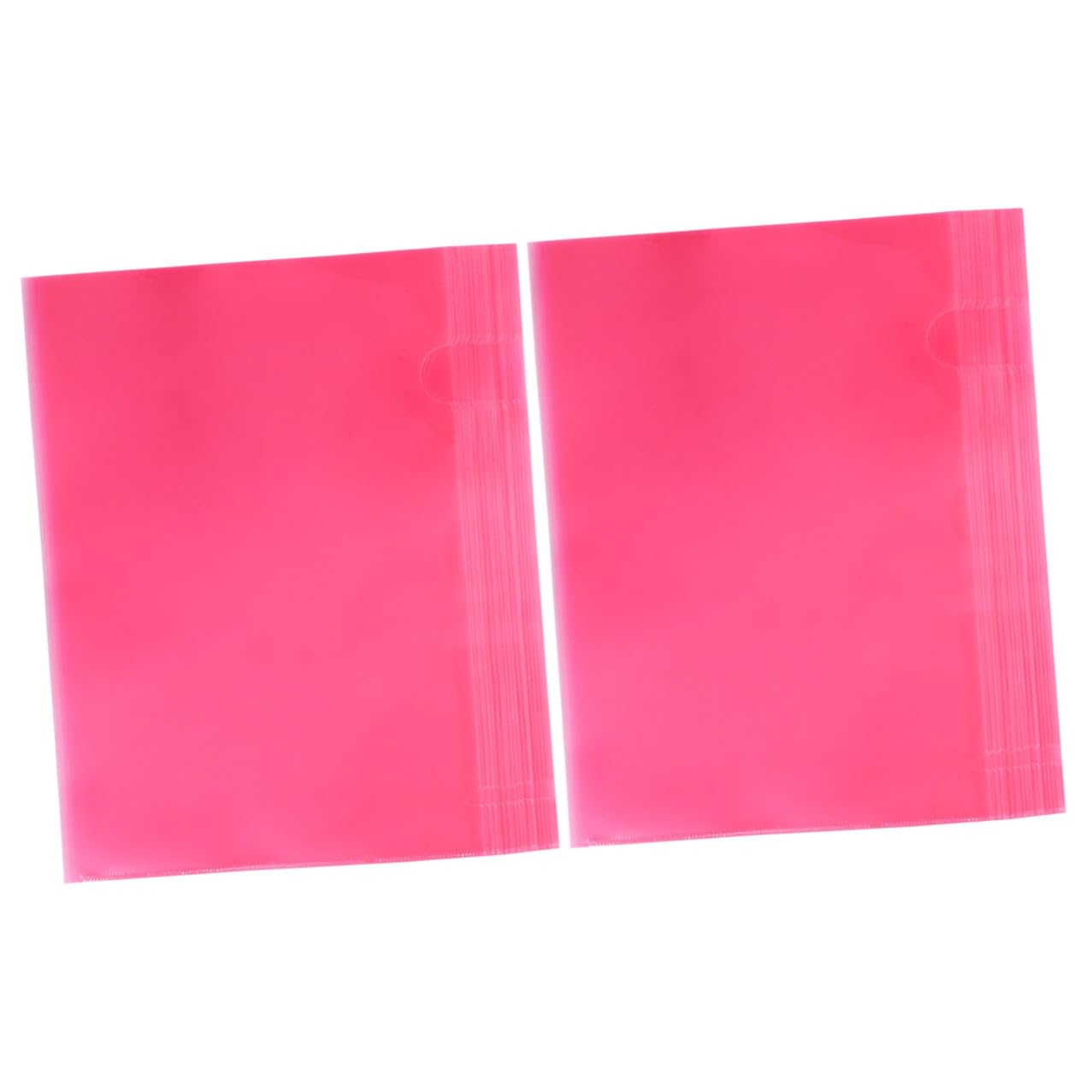 Angoily 60 Piezas Carpeta Transparente Tipo Funda Organizadora para Material Plástico Resistente para Oficina y Escuela