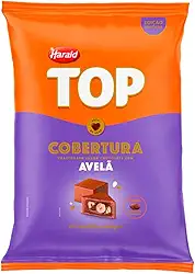 Gotas de Chocolate Fracionado Top Avelã 1,01kg - Harald
